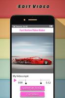 Fast Motion Video Maker تصوير الشاشة 2