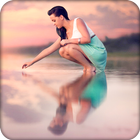 Water Reflection Photo Effect أيقونة