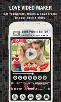 Love Video Maker with Song تصوير الشاشة 2