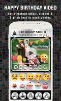 Birthday Video Maker with Song capture d'écran 3
