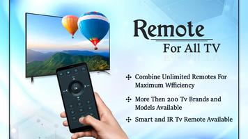 Remote Control for All TV : TV Remote App Affiche