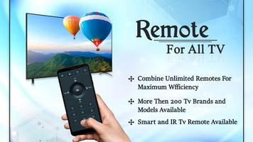 Remote Control for All TV : TV Remote App Poster