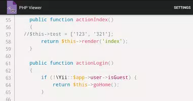 PHP Viewer Screenshot 1