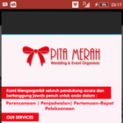 Pita Merah Wedding and EO icône