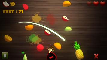 Fruit Cut Slice 3D capture d'écran 1