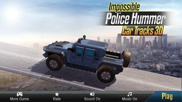 Impossible Police Hummer Car3D โปสเตอร์