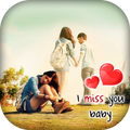 Miss You Photo Frame