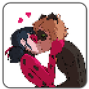 Ladybug Color by Number - Sandbox - Pixel Art APK