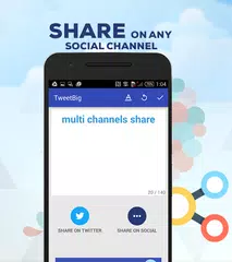 TweetBig - Text to Image APK download