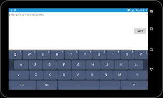 Classic Blue Keyboard Theme 截图 2