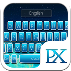 Galaxy sky Keyboard Theme アイコン