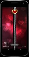 Love Zipper Screen Plakat