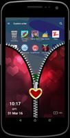 Love Zipper Screen اسکرین شاٹ 1