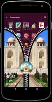 Taj Mahal Zipper Screen ภาพหน้าจอ 1