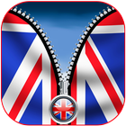 UK Flag Zip Screen ikona