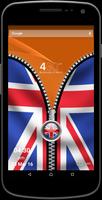 UK Flag Zip Screen captura de pantalla 1