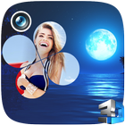 3D MoonLight Photo Frame আইকন