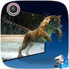 3D Tiger Photo Frames icône