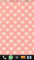 Pink Love Live Wallpapers imagem de tela 1