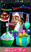 Birthday Photo Frame اسکرین شاٹ 3