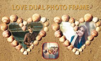 Love Dual Photo Frame تصوير الشاشة 2