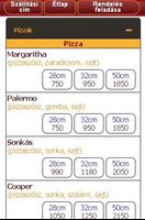 1 Schermata Pizza 16 online rendelés