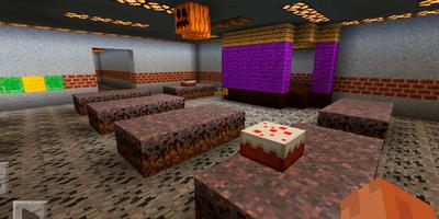FNAF Horror Pizzeria Adventure. Map for MCPE syot layar 2