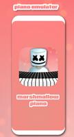 Marshmello Piano game challenge Plakat