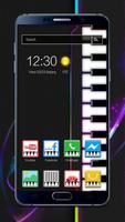 Piano Black White Theme পোস্টার