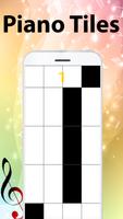 Maggie Piano Tiles Bianca Plakat