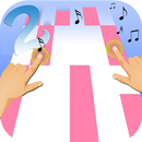 Magic Pink Piano: Music Tiles aplikacja