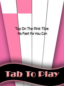 Pink Piano Tile 2018: Music Pink Tiles syot layar 1