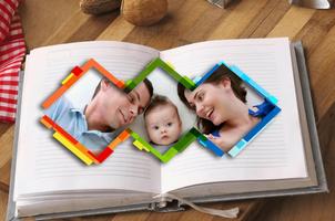 برنامه‌نما 3D Book Photo Frames عکس از صفحه