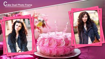 Cake Dual Photo Frames स्क्रीनशॉट 2