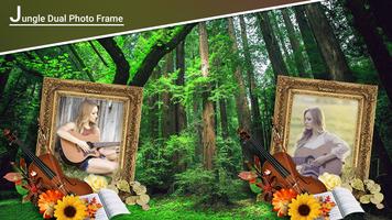 Jungle Dual Photo Frames скриншот 2