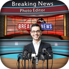 Breaking News Photo Editor - Photo Frames आइकन