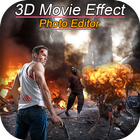 3D Movie Effect  Photo Editor Maker Movie Style आइकन