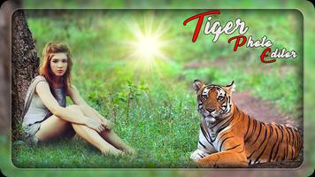 Tiger Photo Editor - Tiger PhotoFrames Affiche