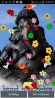 Lord Ganesha Live Wallpaper imagem de tela 1