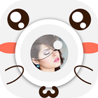 Cute Kawaii Photo Sticker أيقونة