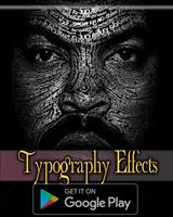 Typography Selfie Image Editor Studio पोस्टर