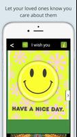 Good night, good morning & hap plakat