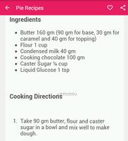 Pie Recipes скриншот 2