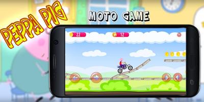 Peppa - moto Pig game Screenshot 2