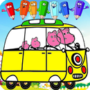 Hippopotame Coloring Pages APK