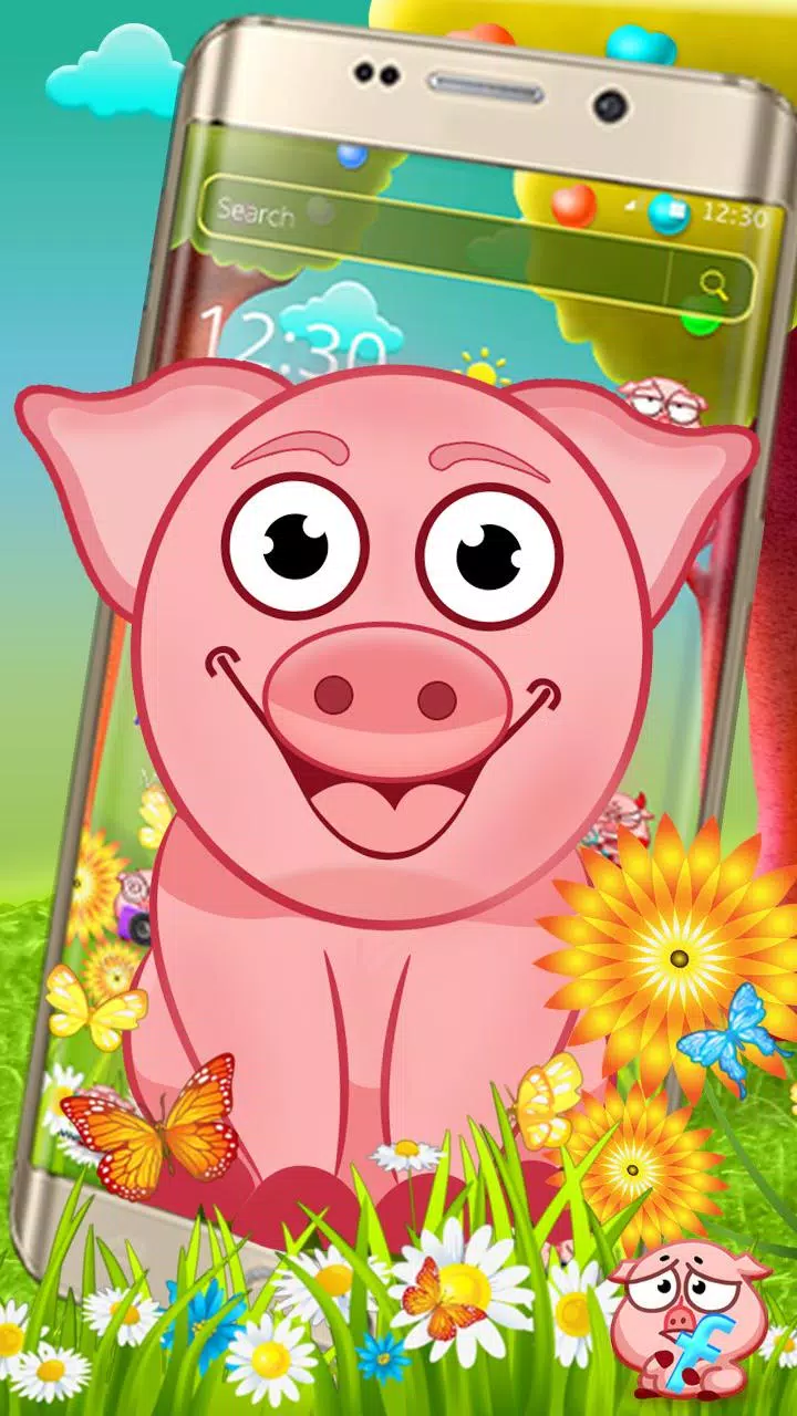 Descarga de APK de Lindo tema Piggy para Android