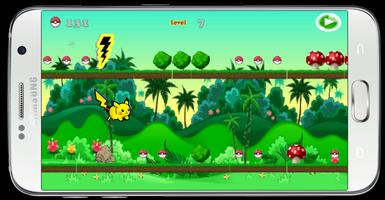 Super Pikachu Adventure Run screenshot 1