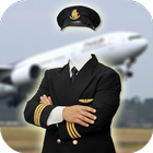 Pilot Uniform Photo Maker App icône