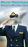 Pilot Uniform Photo Maker App imagem de tela 2