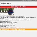 Agathe Pin CV for CODAPP APK